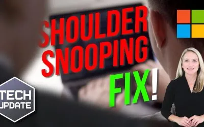 Windows 11 will warn you if someone’s snooping